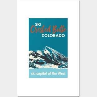 Ski Crested Butte Posters and Art